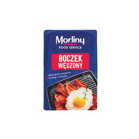 MORLINY BOCZEK WĘDZONY PLASTRY 1KG