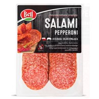 BELL PLASTRY SALAMI  PEPPERONI 100G