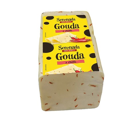 SERENADA SER GOUDA Z CHILI blok ok.3kg
