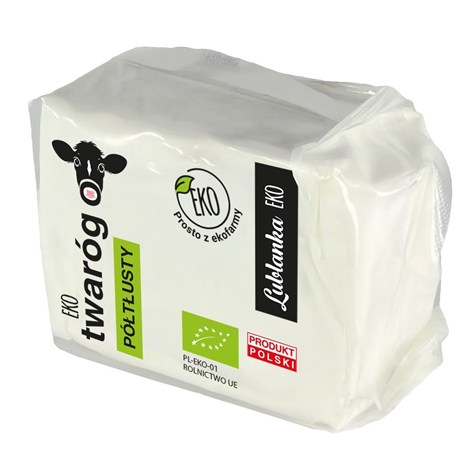 LUBLANKA EKO TWARÓG PÓŁTŁUSTY 250g /20/