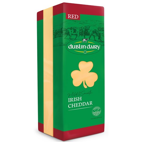 EUROSER DUBLIN DAIRY CHEDDAR RED BLOK OK. 2,4KG