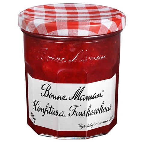 BONNE MAMAN DŻEM TRUSKAWKA 370g  /6/