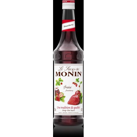 MONIN SYROP TRUSKAWKOWY STRAWBERRY 0,7L /6/