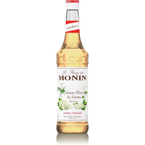 MONIN SYROP CZARNY BEZ ELDERFLOWER 0,7L /6/