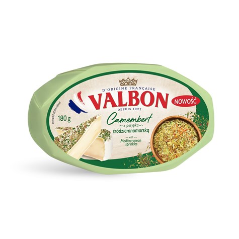 HOCHLAND VALBON CAMEMBERT W POS ŚRÓDZIEMN 180g /8/
