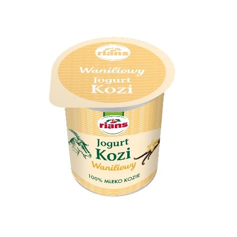 RIANS JOGURT KOZI Z WANILIĄ 120g  /12/