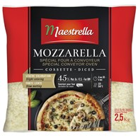 EURIAL MOZZARELLA MAESTRELLA KOSTKA 45% 2,5kg /4/