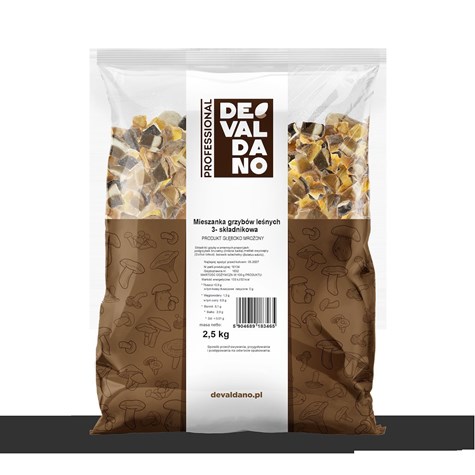 DANEX MIESZANKA GRZYBÓW LEŚNYCH KOSTKA 2,5kg/4