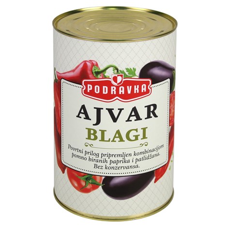 PODRAVKA AJVAR ŁAGODNY 4kg/2