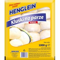 HENGLEIN KLUSKI NA PARZE BEZ NADZIENIA 1kg /6/