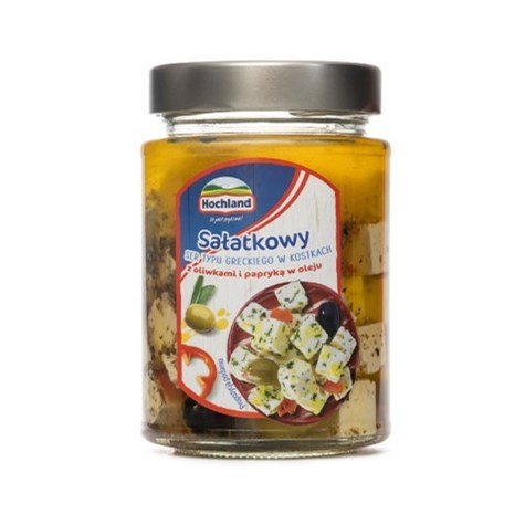 HOCHLAND SAŁATKOWY W OLEJU 300g /6/