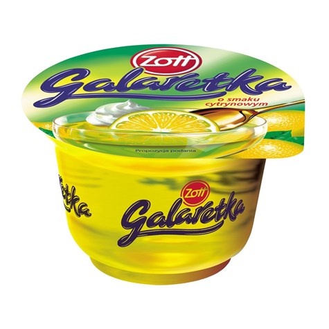 ZOTT GALARETKA CYTRYNA 175g /12/