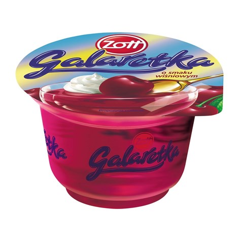 ZOTT GALARETKA WIŚNIA 175g /12/