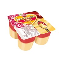 ZOTT SERDUSZKO PUDDING WANILIA Z MALINĄ 4x125g /6/