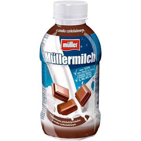 MULLER MILK CZEKOLADA 400ml /12/