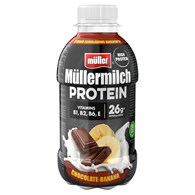 MULLER MILK PROTEIN CHOCO-BANAN/WANILIA 400ml /12/