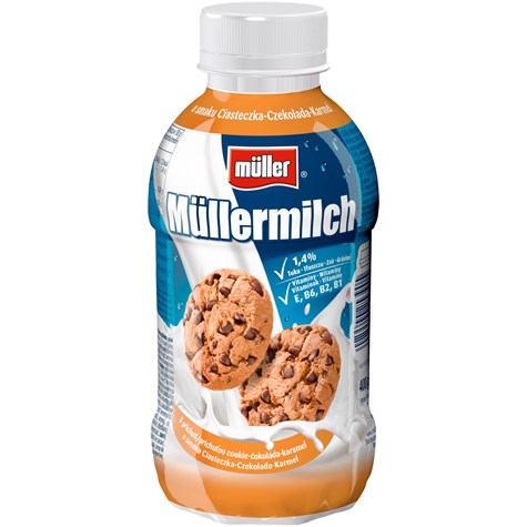 MULLER MILK KARMEL COOKIE 400ml /12/