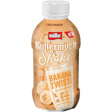 MULLER SHAKE MILK BANAN 400g /12/