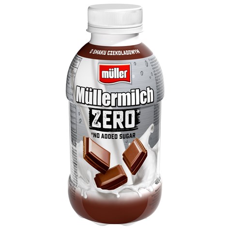MULLER MILK CZEKOLADA ZERO 400ml /12/