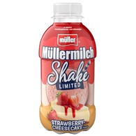 MULLER SHAKE MILK STRAWBERRY CHEESECAKE 400g /12/