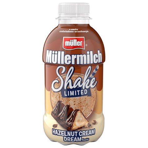 MULLER SHAKE MILK HAZELNUT CREAM DREAM 400g /12/