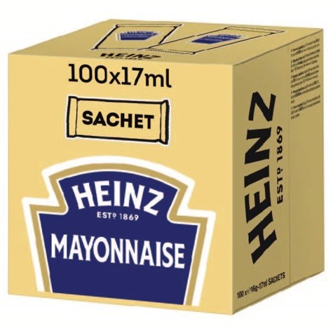 HEINZ MAJONEZ W SASZETKACH 17ml /100/