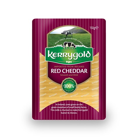 KERRYGOLD CHEDDAR PLASTRY RED 150g /10/