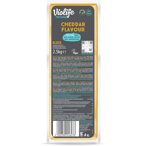 VIOLIFE SER TYPU CHEDDAR 2,5kg /5/ WEGAŃSKI