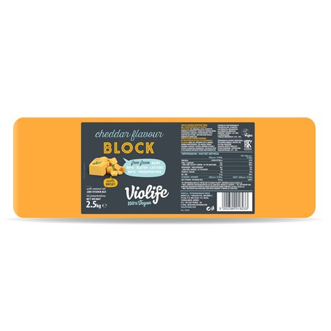 VIOLIFE SER TYPU CHEDDAR 2,5kg /5/ WEGAŃSKI