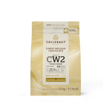 AMBASADOR CALLEBAUT CZEKOLADA BIAŁA 25,9% 2,5kg /8/