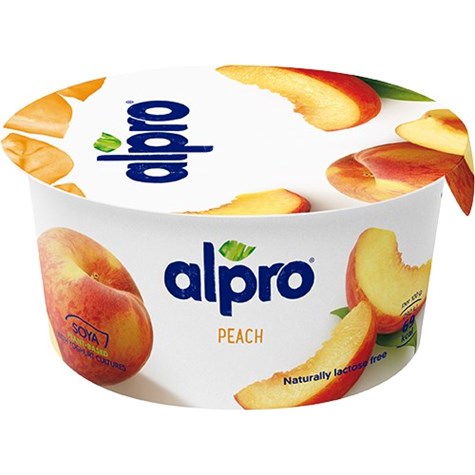 ALPRO JOGURT SOJOWY BRZOSKWINIA 150g /6/