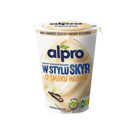 ALPRO SKYR STYLE SOJOWY WANILIA 400G /6/