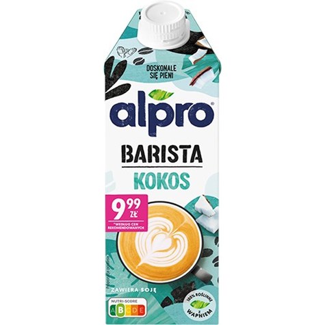 ALPRO NAPÓJ KOKOSOWO-SOJOWY 750ml BARISTA /8/