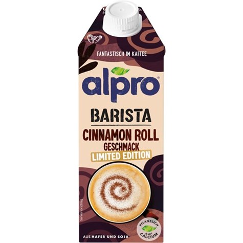 ALPRO NAPÓJ OWSIANO-SOJOWY CYNAMON 750ml /8/ BARISTA