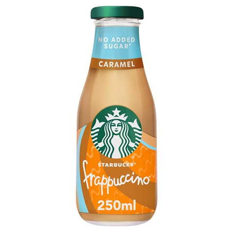 ARLA STARBUCKS FRAPPUCCINO CARAMEL B/CUKRU 250ml /8/