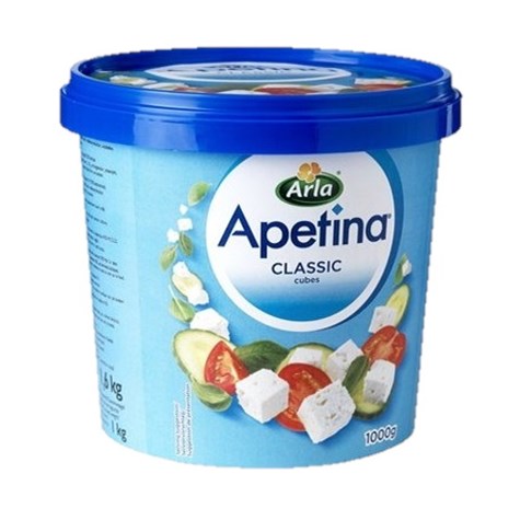 ARLA APETINA ARLA APETINA FETA KROJONA 1kg wiaderko