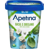 ARLA FETA APETINA OREGANO-BAZYLIA LIGHT 200g /6/ kubek