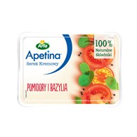 ARLA APETINA ARLA APETINA SERKI KREMOWE 125g /12/ POMIDOR/BAZYLIA