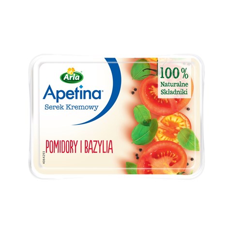 ARLA APETINA ARLA APETINA SERKI KREMOWE 125g  /12/ POMIDOR/BAZYLIA