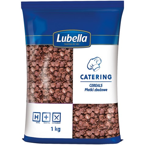 LUBELLA PŁATKI MUSZELKI CZEKOLADOWE 1kg/5szt.