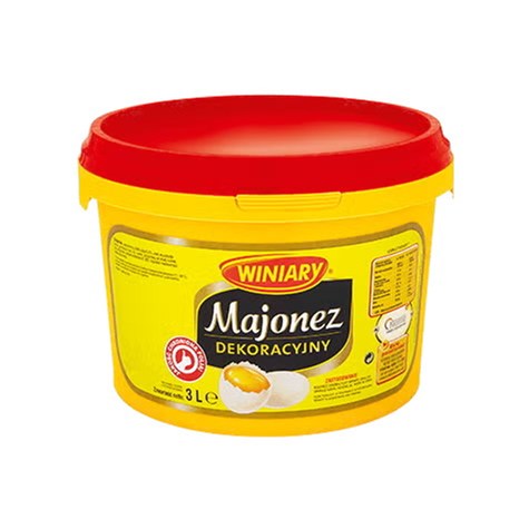WINIARY MAJONEZ DEKORACYJNY 3L
