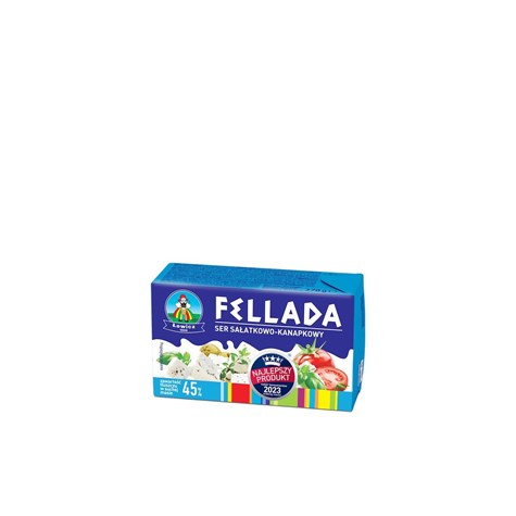 ŁOWICZ FELLADA SER SAŁATKOWY 45% 270g /18/ NIEBIESKA