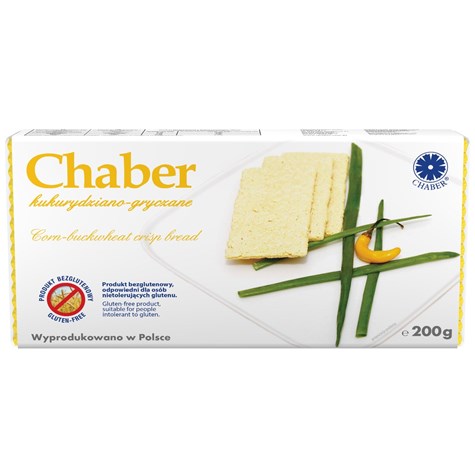 CHABER PIECZYWO CHRUPKIE KUKU-GRYCZ 200g /6/ BEZGLUT