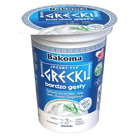 BAKOMA JOGURT TYP GRECKI 370g /12/