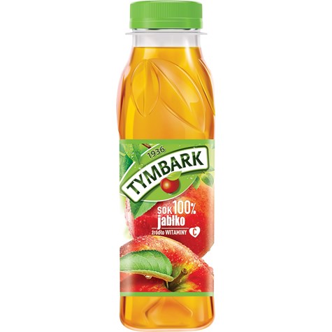 TYMBARK SOK 100% pet jabłko BEZ CUKRU 300ml  /12/