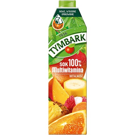 TYMBARK SOK 100% MULTIWITAMINA CLASSIC B/C 1L  /12/