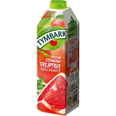 TYMBARK NEKTAR Z CZERWONYCH GREJPFRUTÓW 1L /6/