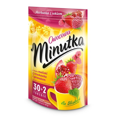 MINUTKA HERBATA MALINA-TRUSKAWA-GRANAT 30szt /10/