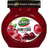 ŁOWICZ KONFITURA WIŚNIA 240g /8/