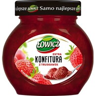 ŁOWICZ KONFITURA TRUSKAWKA 240g /8/